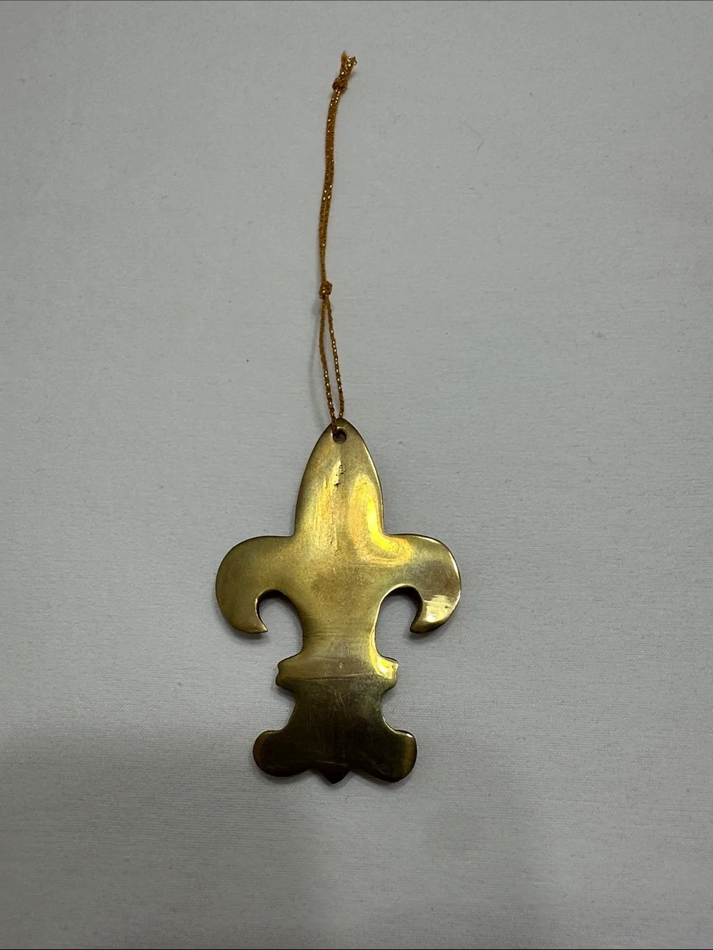 Stanley Gold Fleur-de-Lis Christmas decor or Wall Accent
